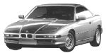 BMW E31 B2593 Fault Code